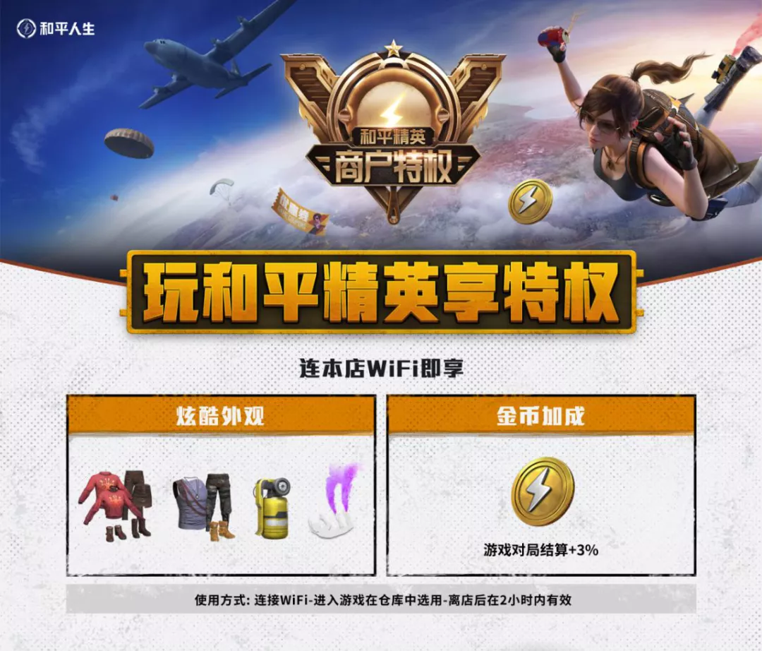 和平精英717空投节商户福利皮肤降落伞怎么领？商户福利领取方法与奖励介绍图片10